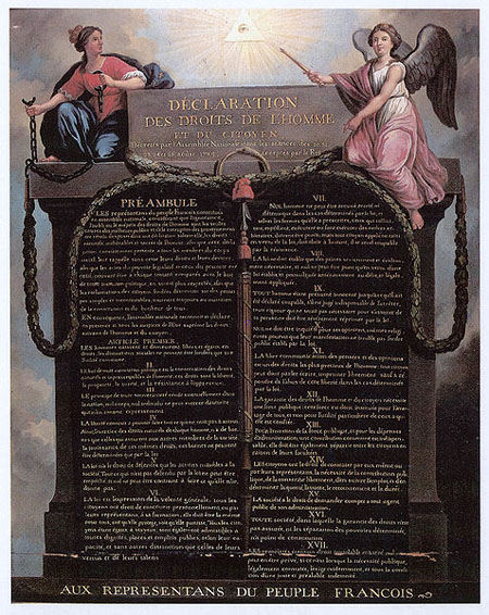 Declaración de los Derechos del Hombre y del Ciudadano de 1789