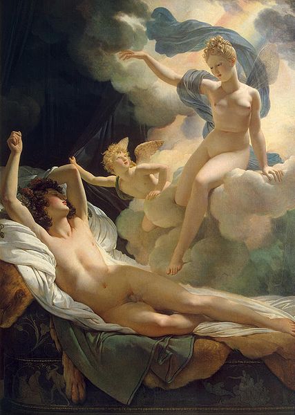 Morfeo e Iris, de Pierre-Narcisse Guérin (1811)