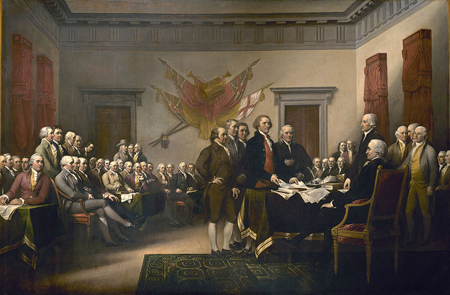 La Declaración de Independencia de EEUU