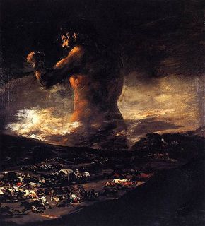 “El Coloso”, Francisco de Goya y Lucientes