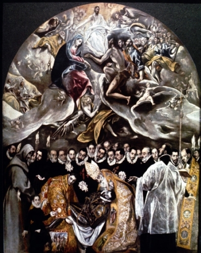 El entierro del Conde de Orgaz, el Greco