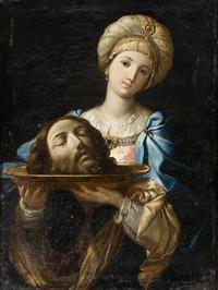“Salomé con la cabeza de San Juan Bautista”, cuadro Anónimo, 1630-1699 (Siglo XVII)